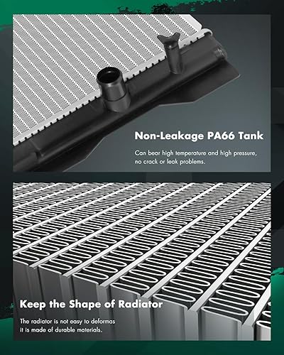 Miniatura 5 de SCITOO Radiador 13106 para Corollapara Matrix BaseCELESXLE SedánWagon 4 puertas 1.8L 2009 2010 2011 CU13106 TO3010323