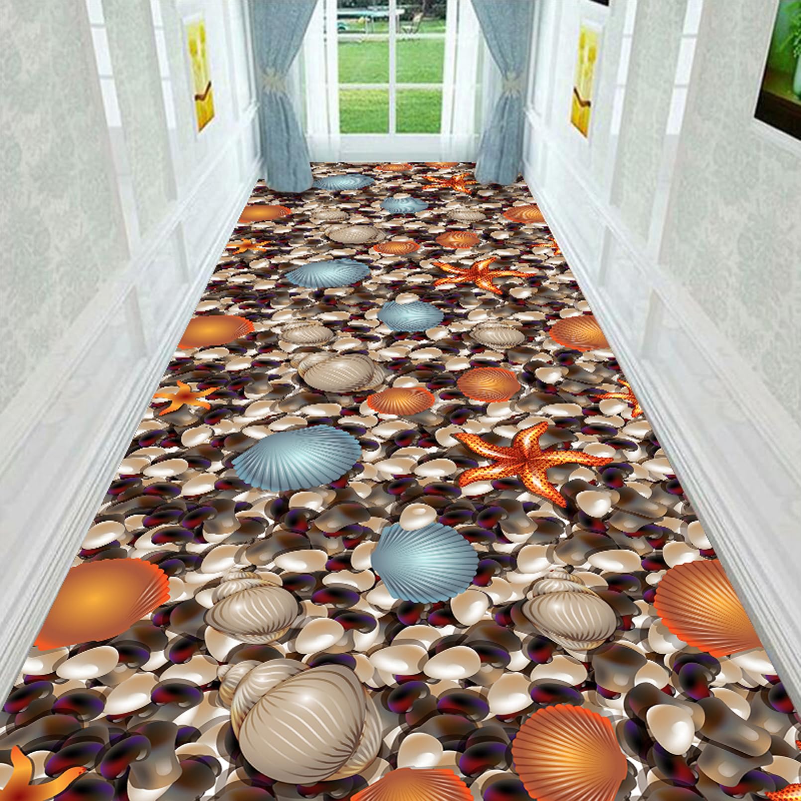 Tapis de sol antidérapant pour habiller le salon et la chambre à coucher