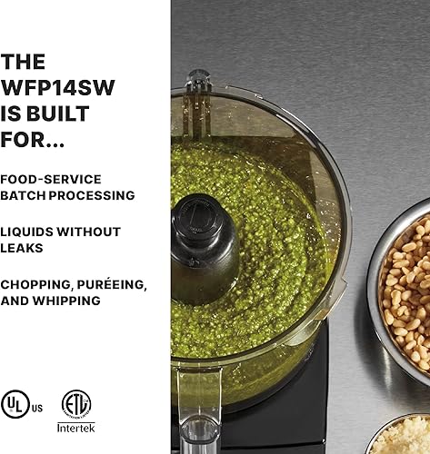 Vista 8 de Waring Procesador de alimentos comercial WFP14S, 3-1/2-cuarto, transparente 120V, enchufe de 5-15 fases