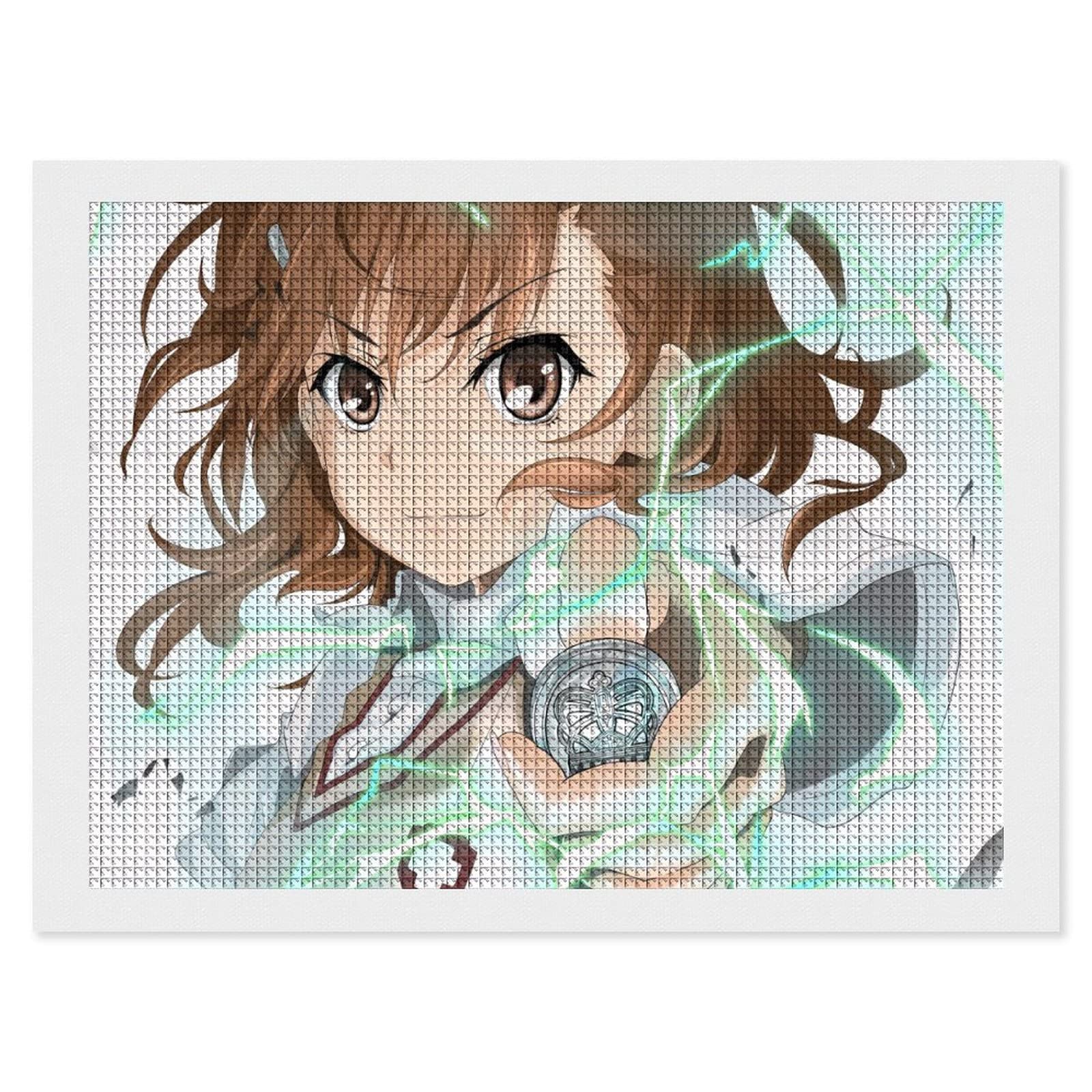Amazon | ダイヤモンドアート とある 御坂美琴【大人から子どもまで 