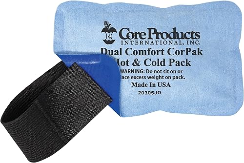 Miniatura 6 de Core Products Dual Comfort CorPak - Paquete reutilizable calientefrío para dolor de rodilla, espalda, hombros o tobillo Uso caliente o frío Hecho en