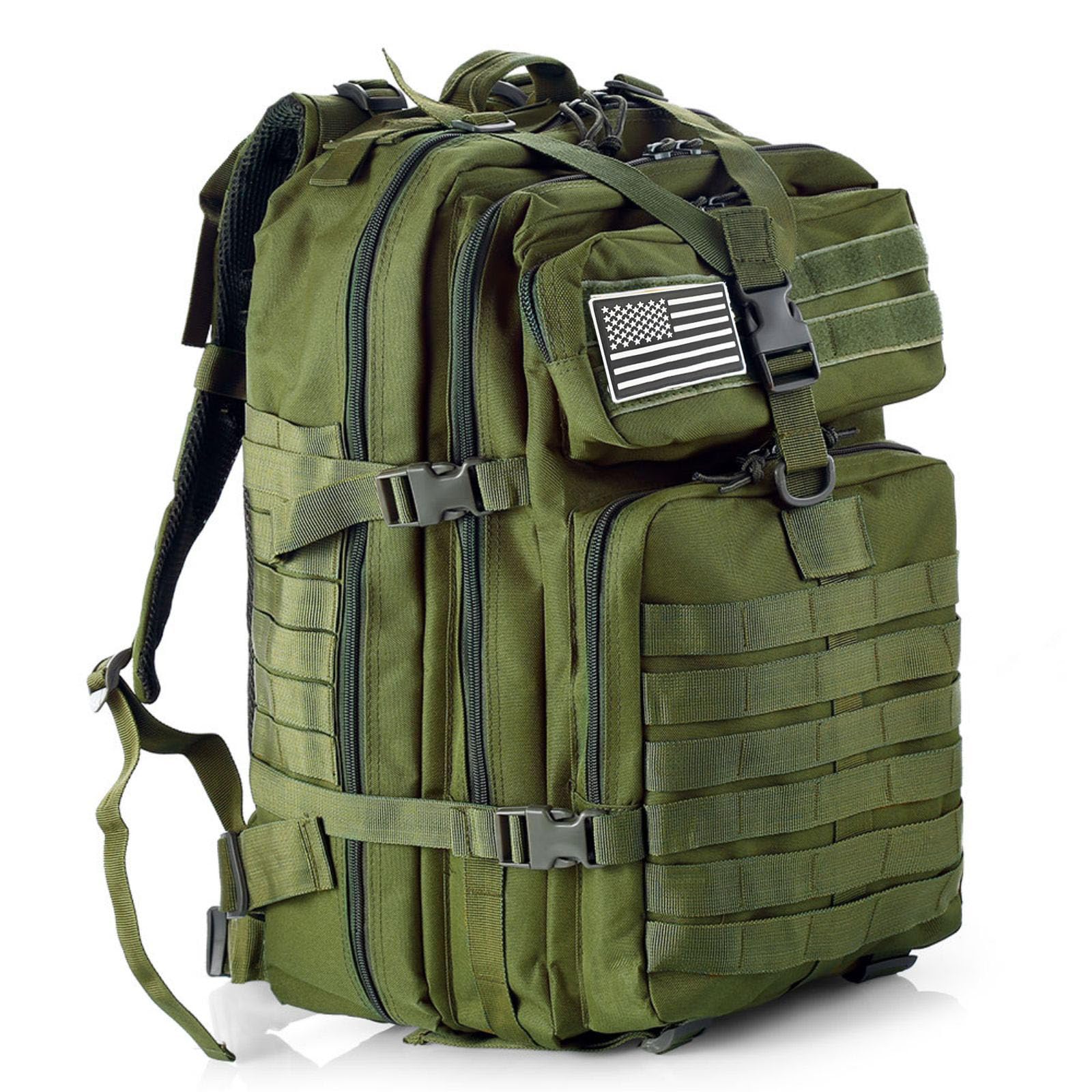 GUJOIN 50L Strapazierfähiger Nylon Wasserdichter Angeln Jagdrucksack Outdoor Militär Rucksäcke Taktische Sport Camping Wandertaschen