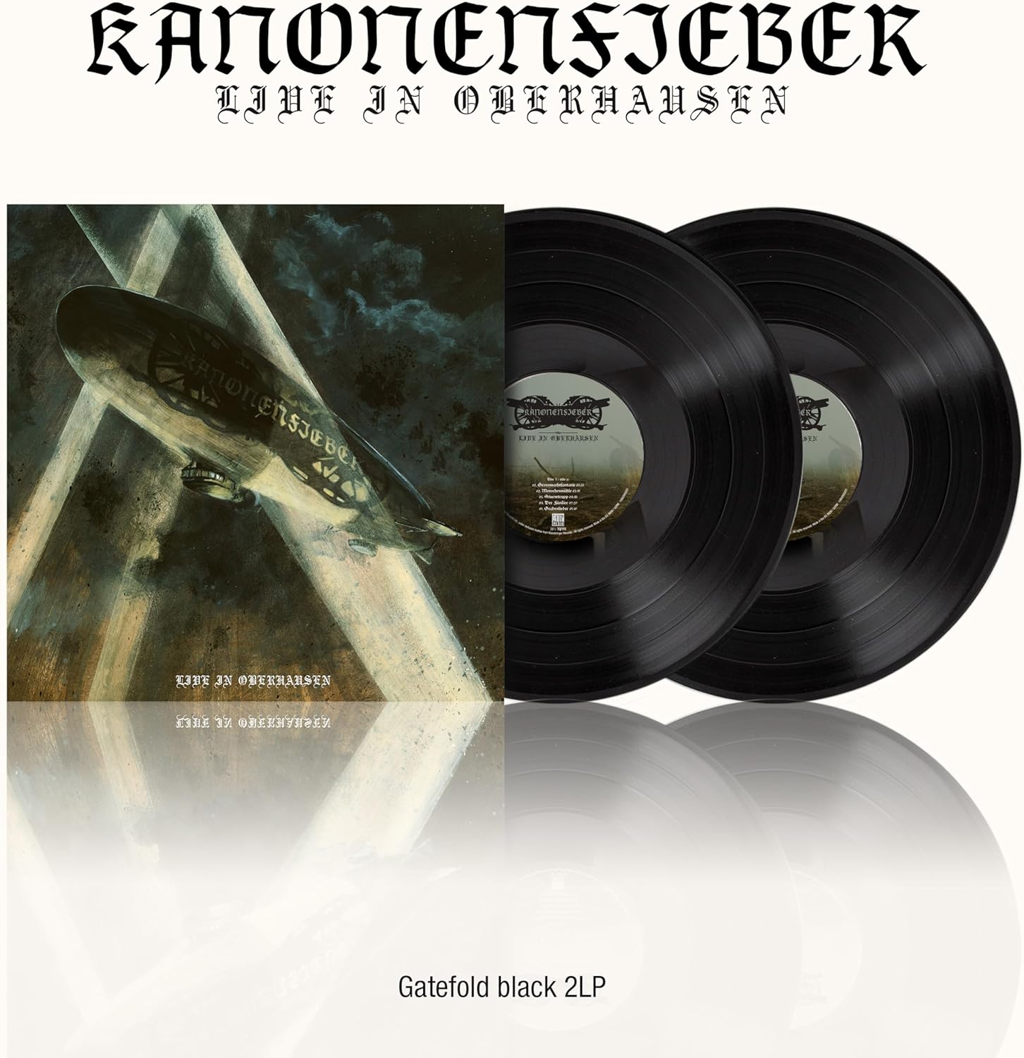 Live in Oberhausen por Kanonenfieber — capa do álbum