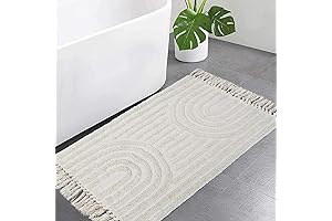 LEEVAN Boho Bathroom Rugs: The Perfect Blend of Style and Comfort for Your Home