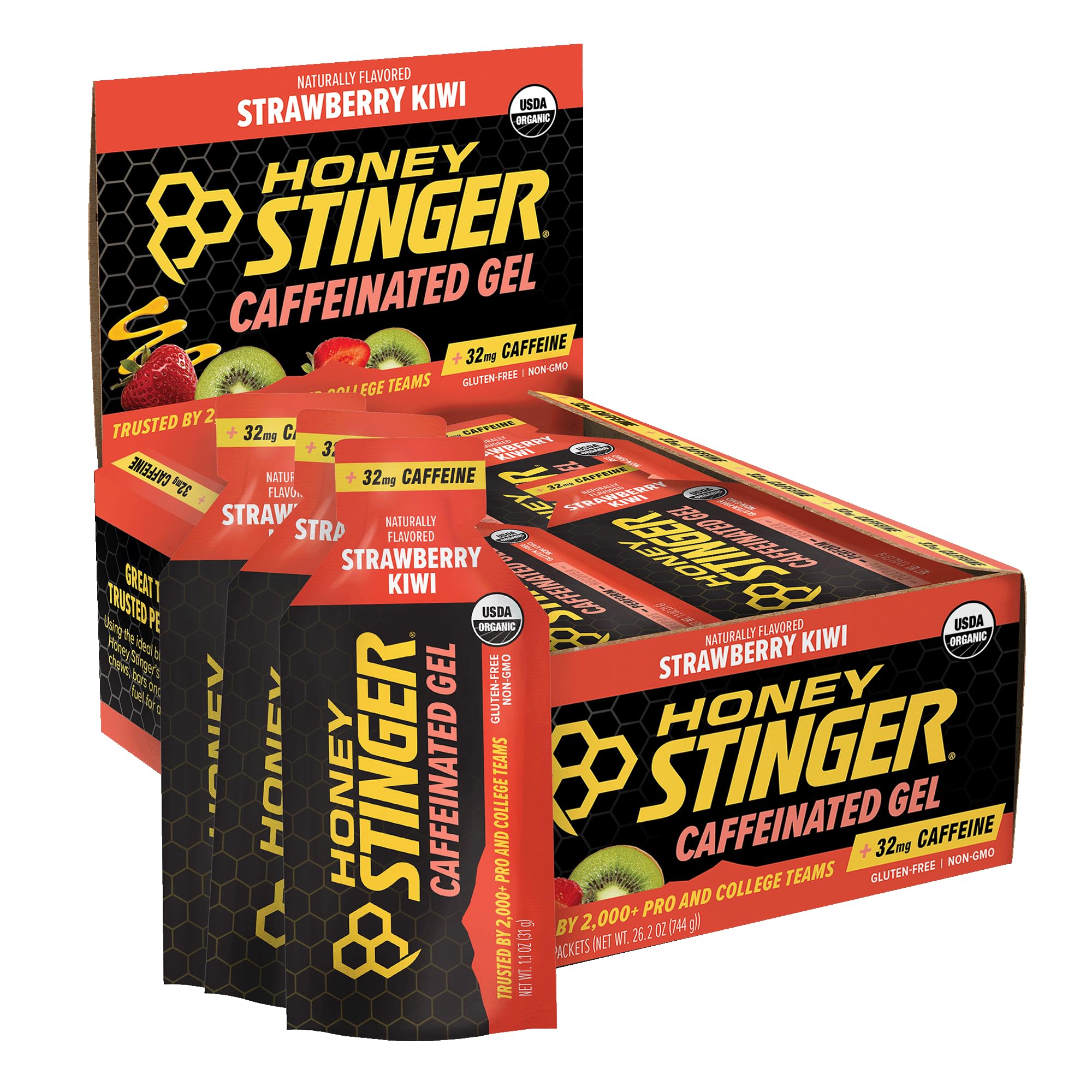Honey Stinger Strawberry Kiwi Energy Gel