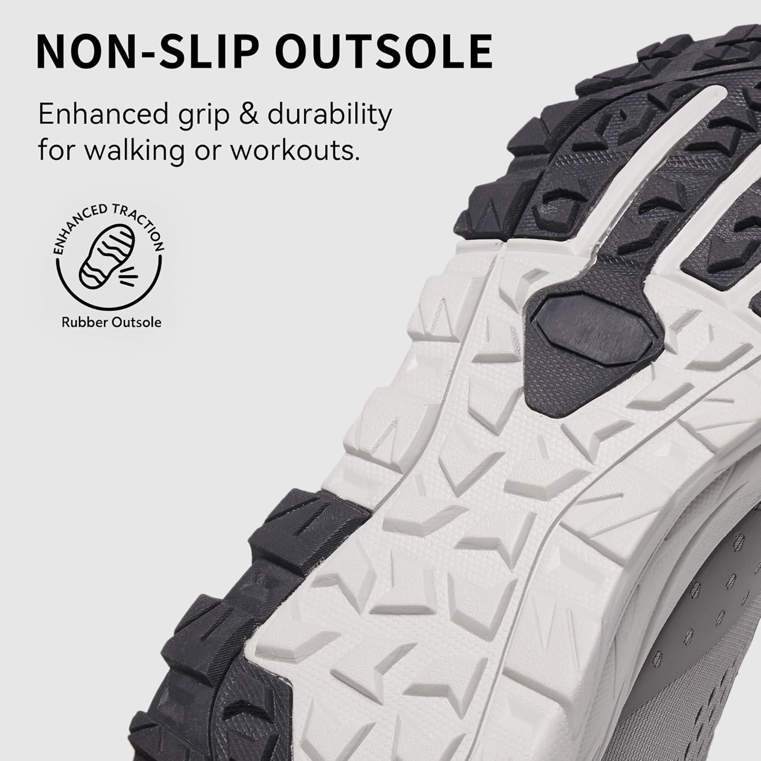 Wide Toe Box Shoes Women, Arch Support Ultralight Non Slip Sneakers for Walking Running Workout Gym Tennis,Balanced Cushion Diabetic Footwear - Image 6