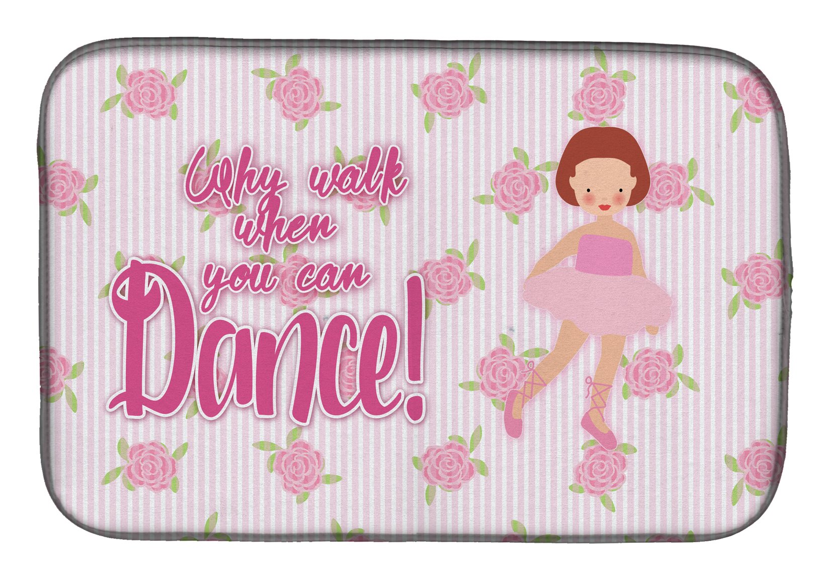 Tapis de séchage vaisselle motif ballerines Caroline's Treasures BB5383DDM