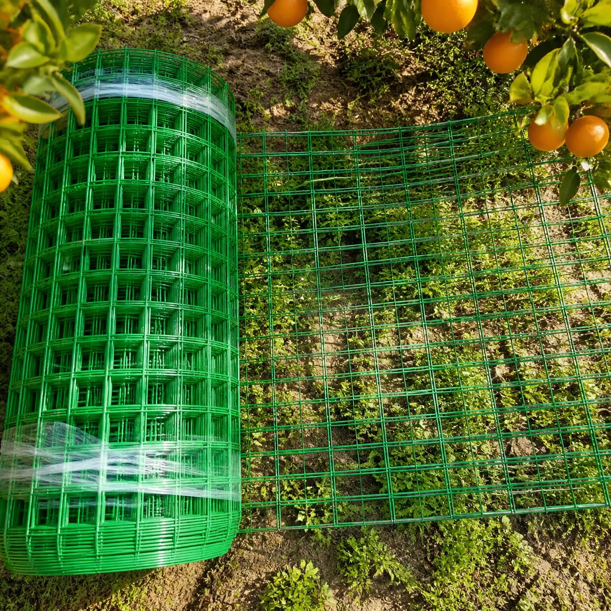 Malla metálica soldada, Malla electrosoldada Verde 1-2m, Alambre de Acero bajo Carbono 2-3mm, para y Jardines