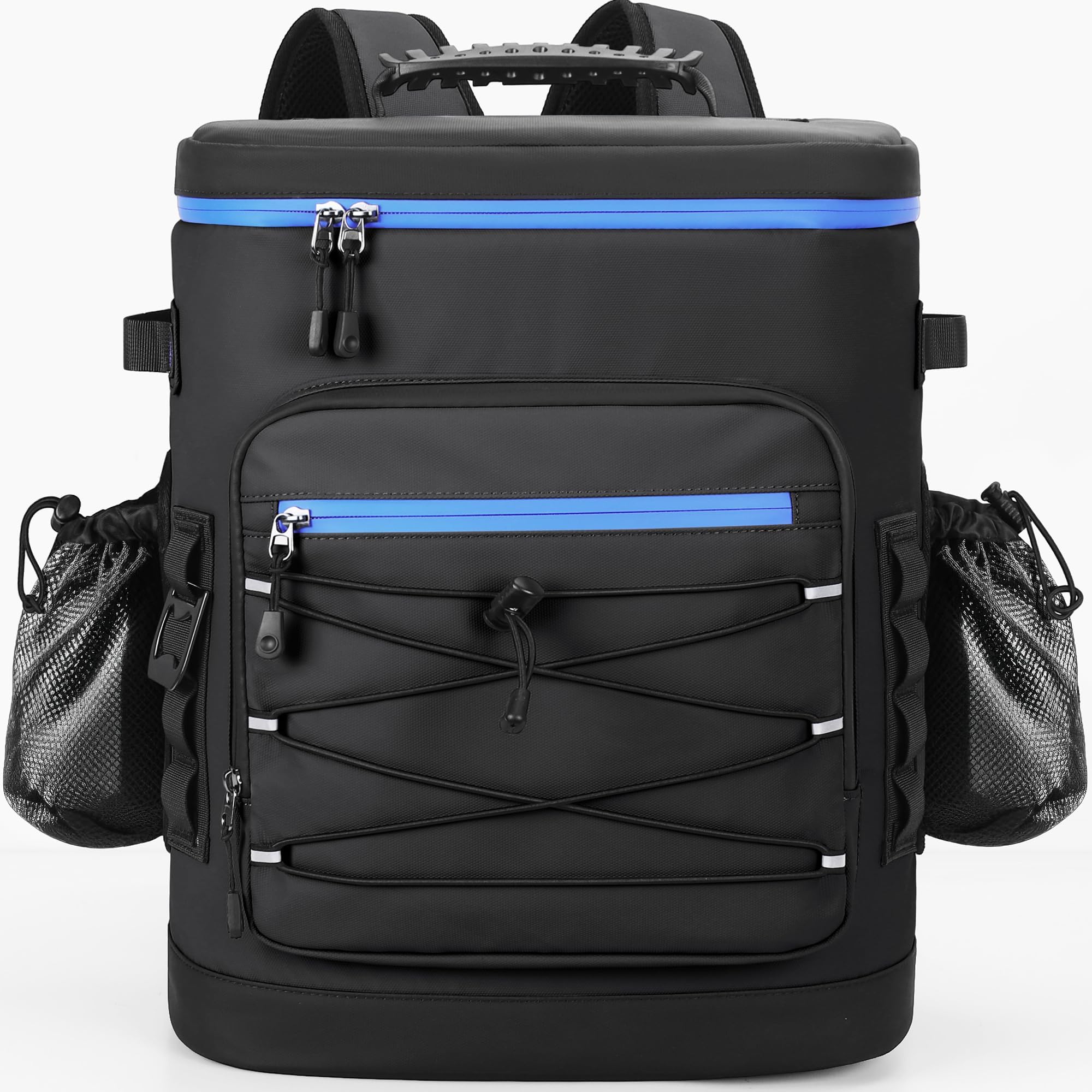 YOUNGOA Cooler Backpack, 30L Large Insulated Leakproof Cool Bag Rucksack, Waterproof Thremal Picnic Backpack for Men & Women