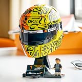 LEGO Editions McLaren MasterCard F1 Team Casque de Lando Norris - Objet Formule 1 - Maquette avec Minifigurine Collector - Cadeau dès 14 Ans pour Garçon, Fille ou Adulte Fan de Sport Automobile 43023 - 6