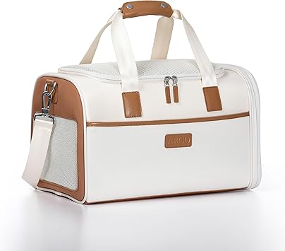 Travelers Choice Argo Pawsport to Adventure Pet Carrier, Tan