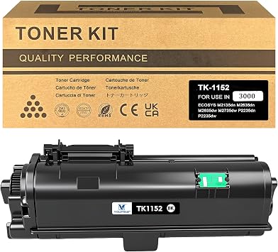 VICTORSTAR Compatible Toner Cartridge TK1152 TK-1152 1T02RV0US0 Black for Kyocera ECOSYS M2135dn M2635dn M2635dw M2735dw P2235dn P2235dw Laser Printers