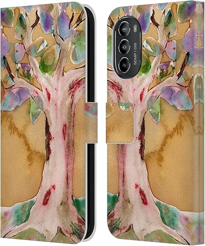 Miniatura 7 de Head Case Designs Officially Licensed Wyanne Quiet Nature 2 Leather Book Wallet Case Cover Compatible with Motorola Moto G82 5G