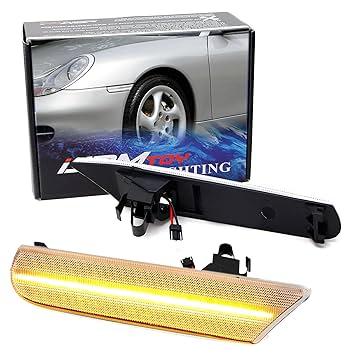 トッティ Amazon.com: iJDMTOY Euro Semi-Clear Lens Amber Full LED