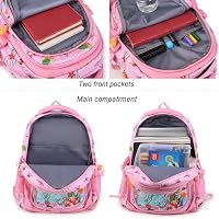 UIACOM Mermaid School Backpack – 17 Inch Large Water-Resistant Bookbag For Kids & Teens