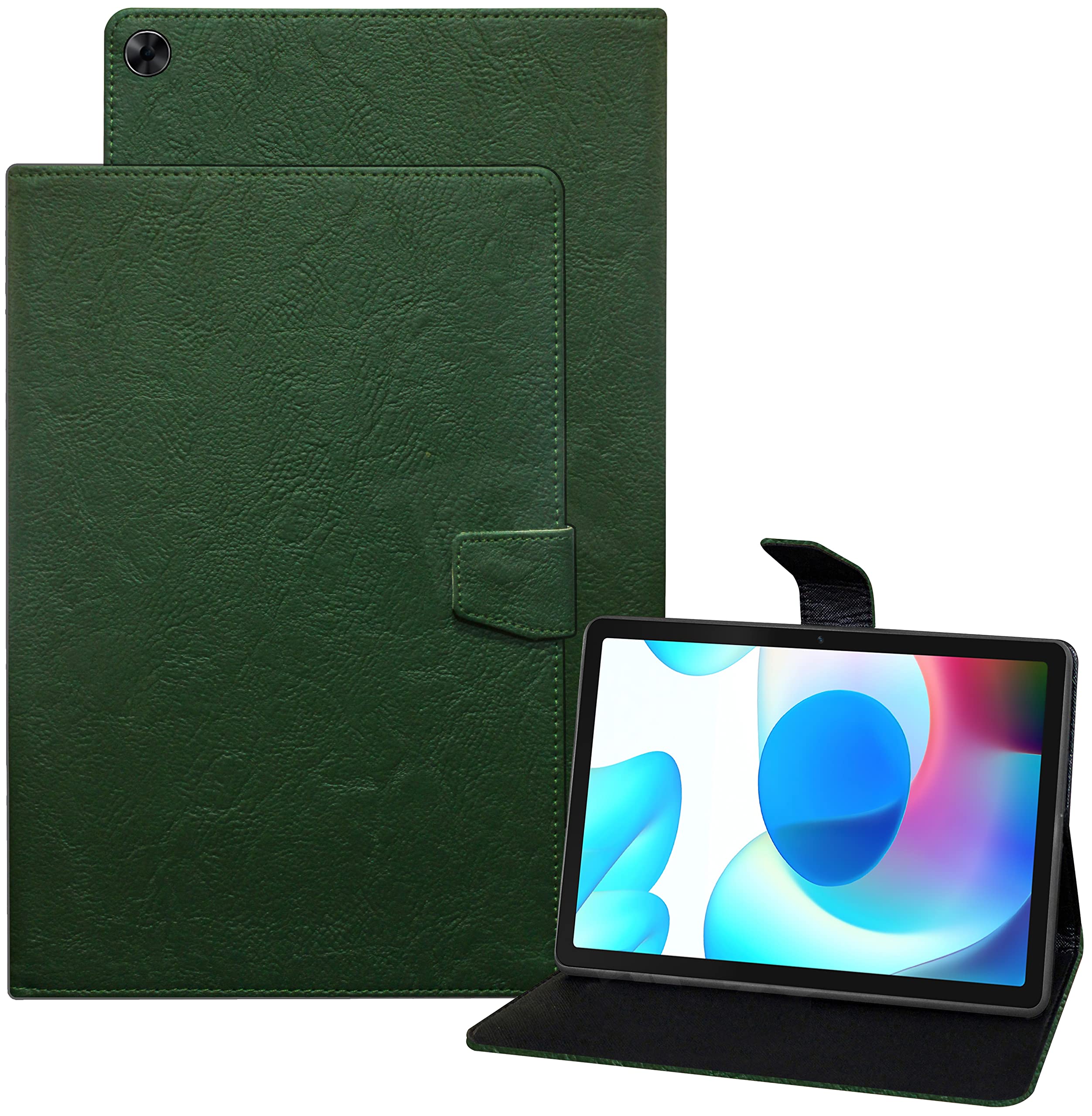 TGK Flip Case Cover for realme Pad 10.4 inch Green Plain Design Leather Folio (B09GS2WLRD) Amazon Price History, Amazon Price Tracker