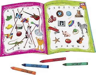 Trend Enterprises Wipe-Off Book Learning Fun Book Set Printed Book, 11