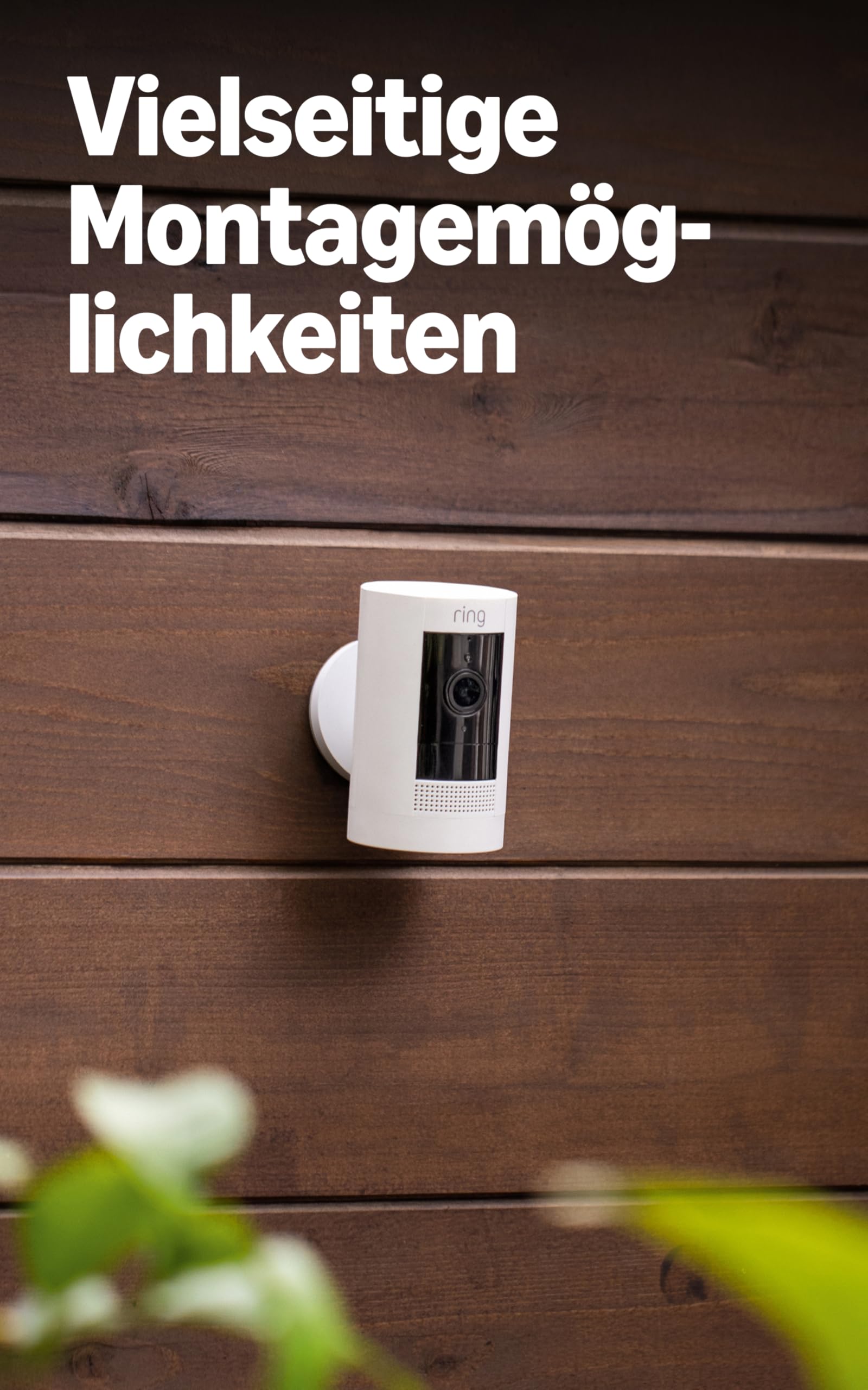 Ring Außenkamera Akku (Stick Up Cam Battery) | Überwachungskamera aussen mit 1080p-HD-Video, WLAN, witterungsbeständig, geeignet für dein Haus & Grundstück | Alexa-kompatible Sicherheitskamera