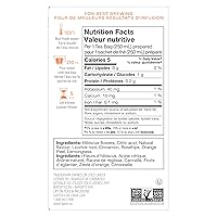 Vista 3 de TAZO Bolsas de té de hierbas Passion, calientes o heladas, sin cafeína, 20 bolsas de té en total