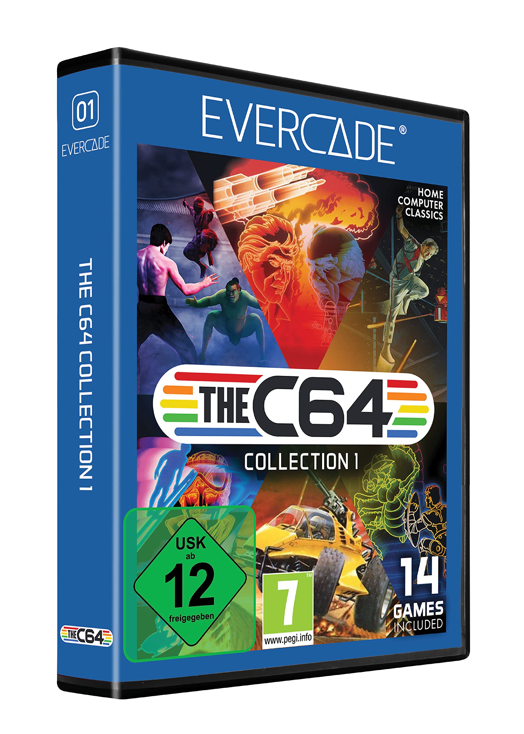 Blaze Evercade The C64 Collection 1 Cartridge 1 - Blue Collection