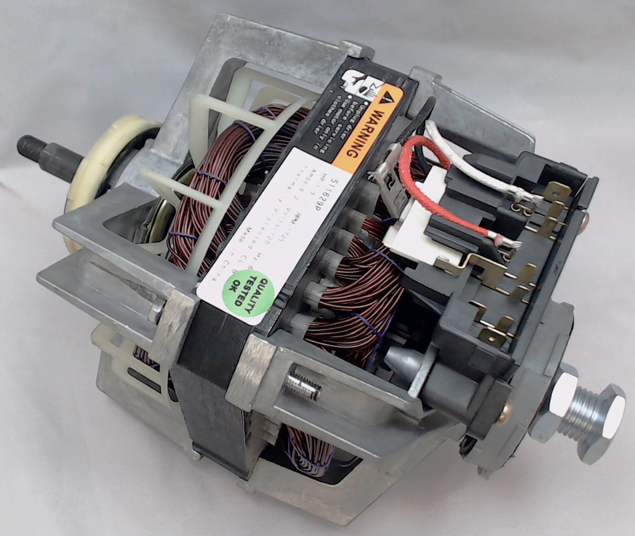 Seneca River Trading Dryer Motor for Amana, Speed Queen, AP3546358, PS3536140, 511629P