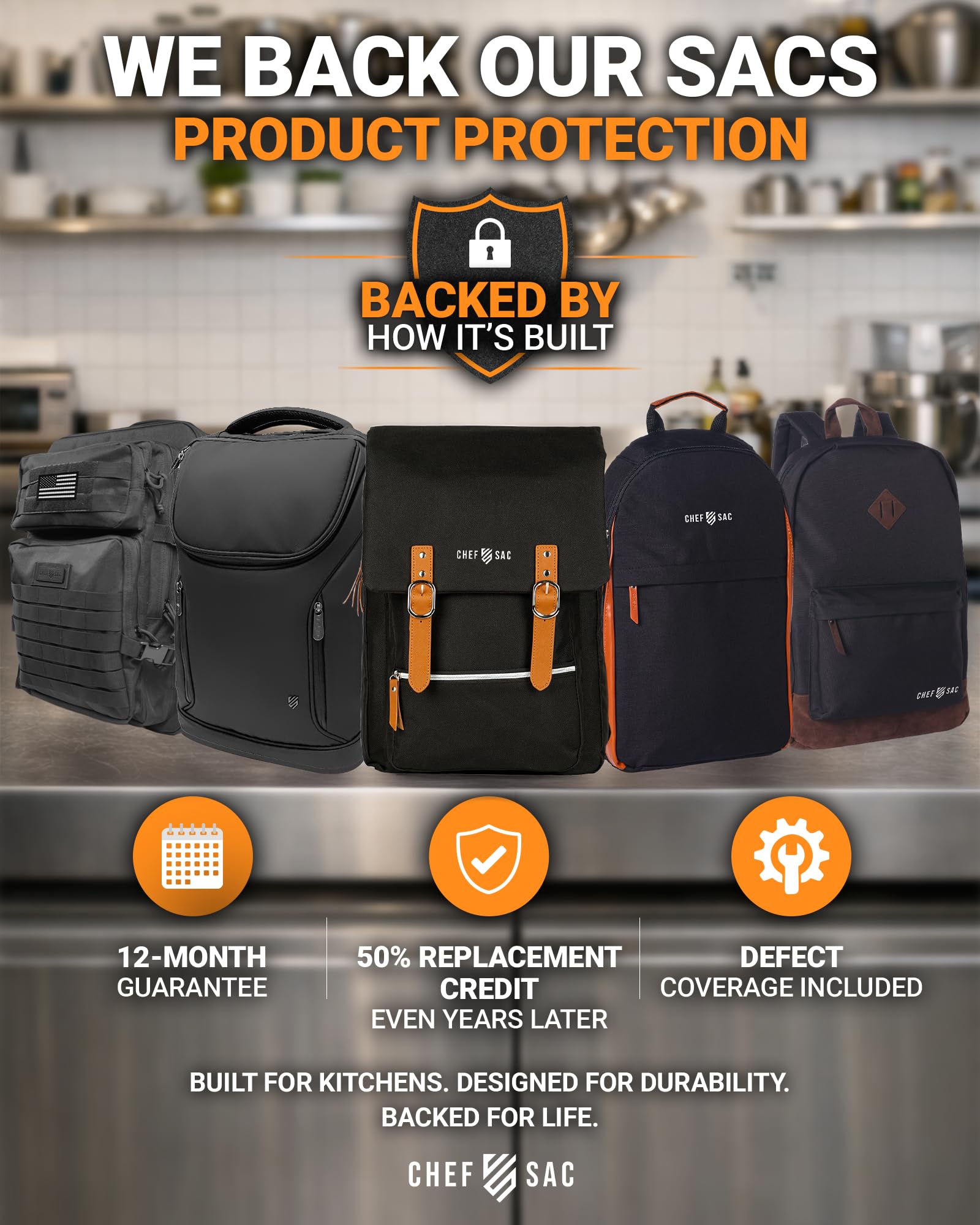 Sac à Couteaux de Chef Vintage | Plus de 30 Poches pour Couteaux et Outils de Chef | Étui de Transport pour Couteaux avec Poche arrière cachée pour Tablette | Sac à Couteaux Robuste pour Chefs et