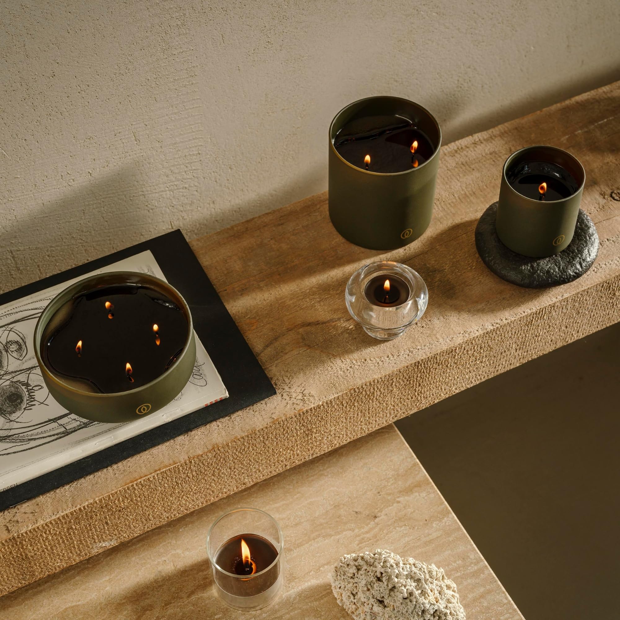 Spaas zapachowe świece herbaciane, płaskie opakowanie x 24; 4,5h - Twinkling Touch