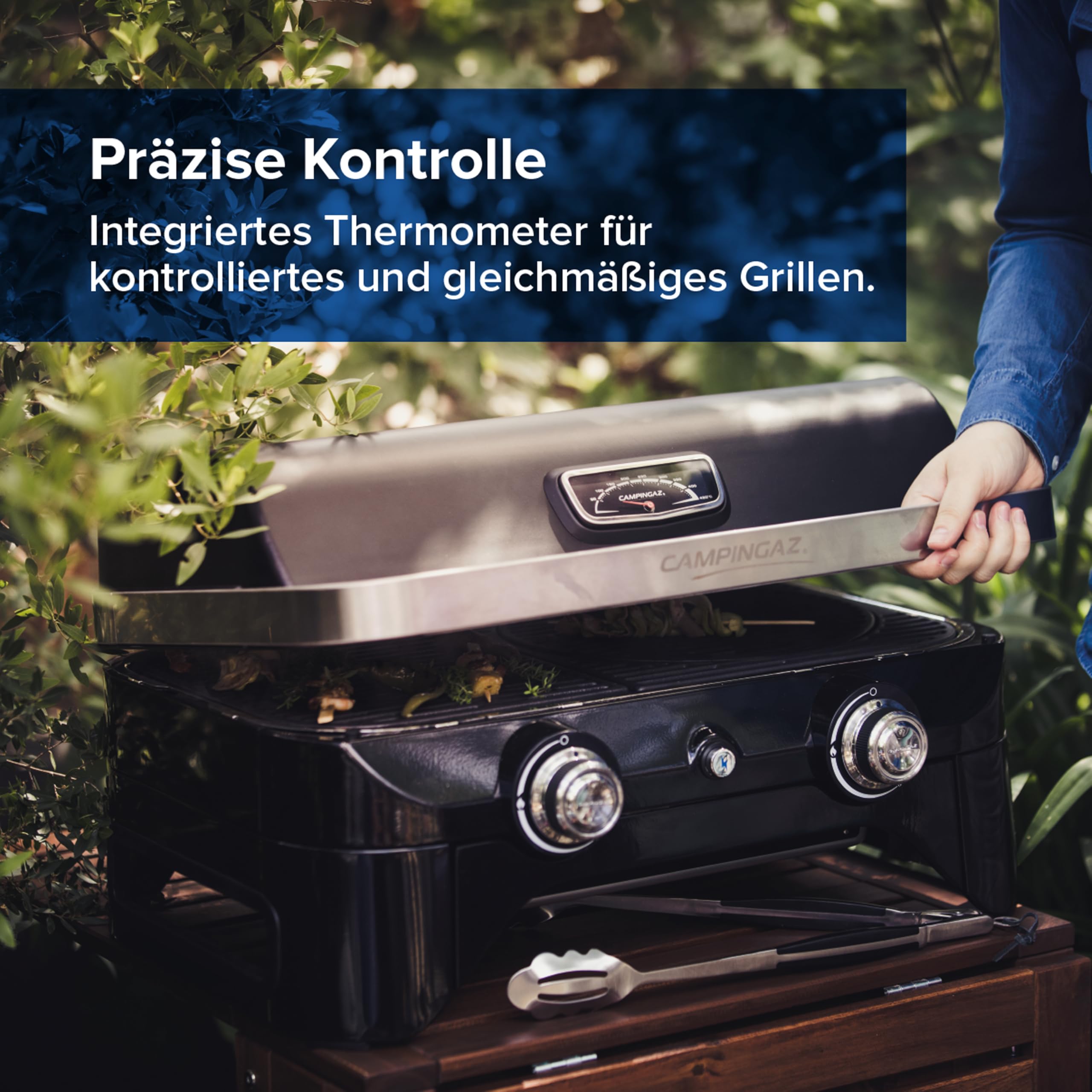 Campingaz Attitude 2100 LX Gas Tischgrill, Schwarz