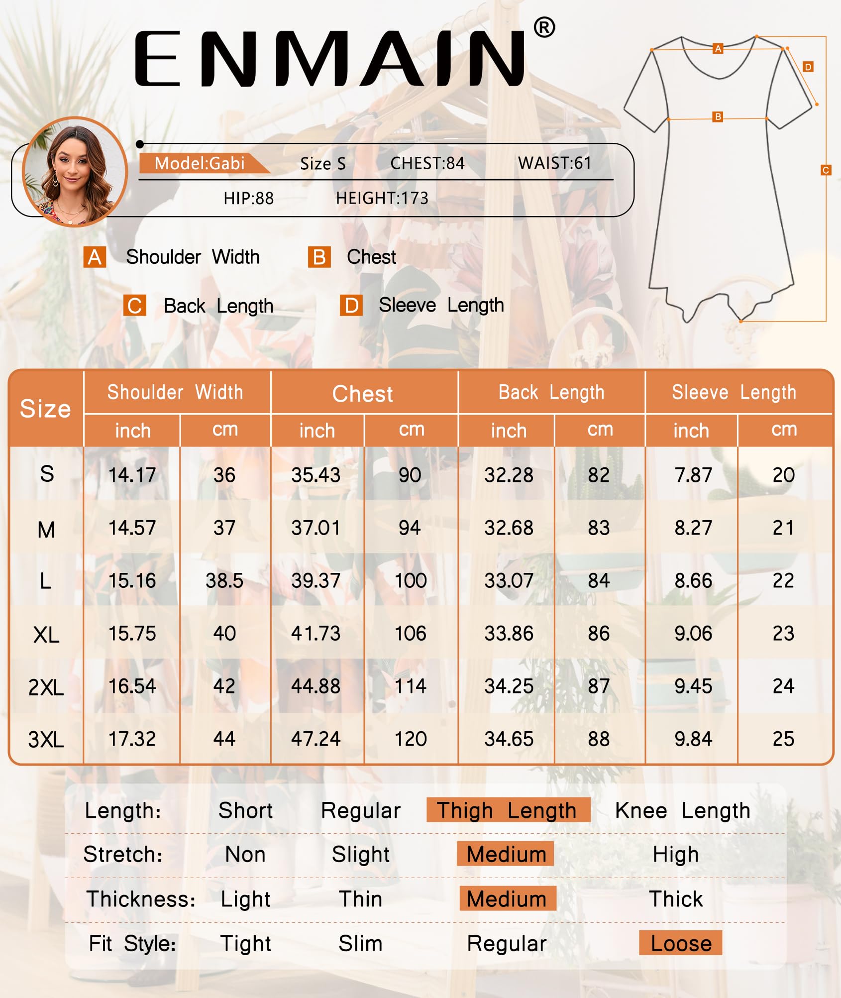 Enmain Damskie tuniki topy lato dekolt w serek koszulka z krótkim rękawem damskie tuniki na legginsy na co dzień elegancka elegancka tunika styl koszule bluzka swing top