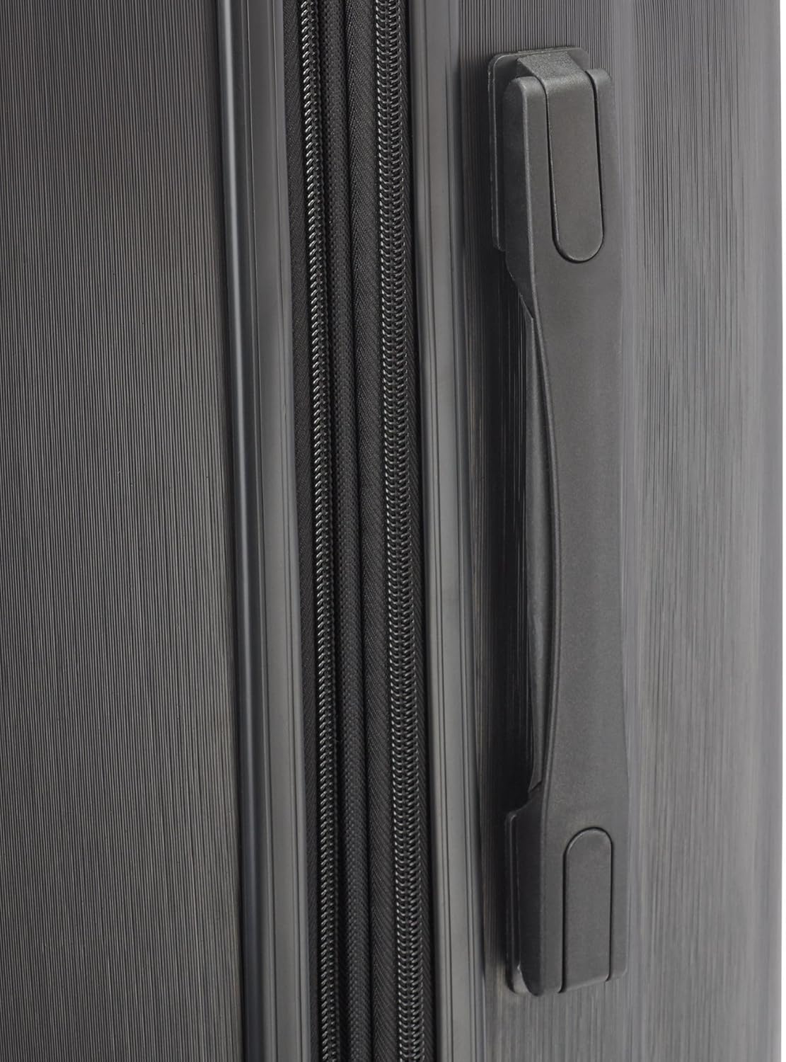 Calvin Klein Women's Hard Side Upright Luggage Spinner Light Weight Suitcase, Black, Large - Image 7