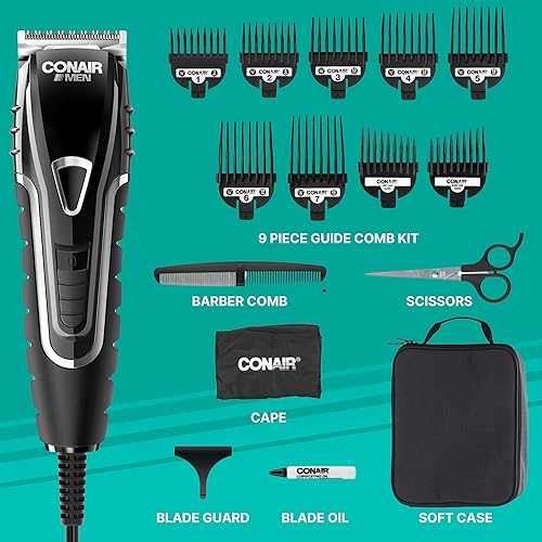 Miniatura 2 de Conair Cortadora de pelo de peluquería - Cortadora de pelo - Kit de corte de pelo de 16 piezas
