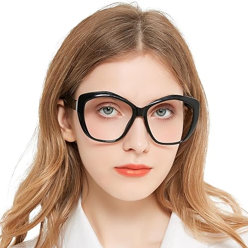 OCCI CHIARI Gafas de lectura grandes para mujer, a la moda, para lectores de ojo de gato 1.0 1.25 1.50 1.75 2.0 2.25 2.50 2.75 3.0 3.5 4.0