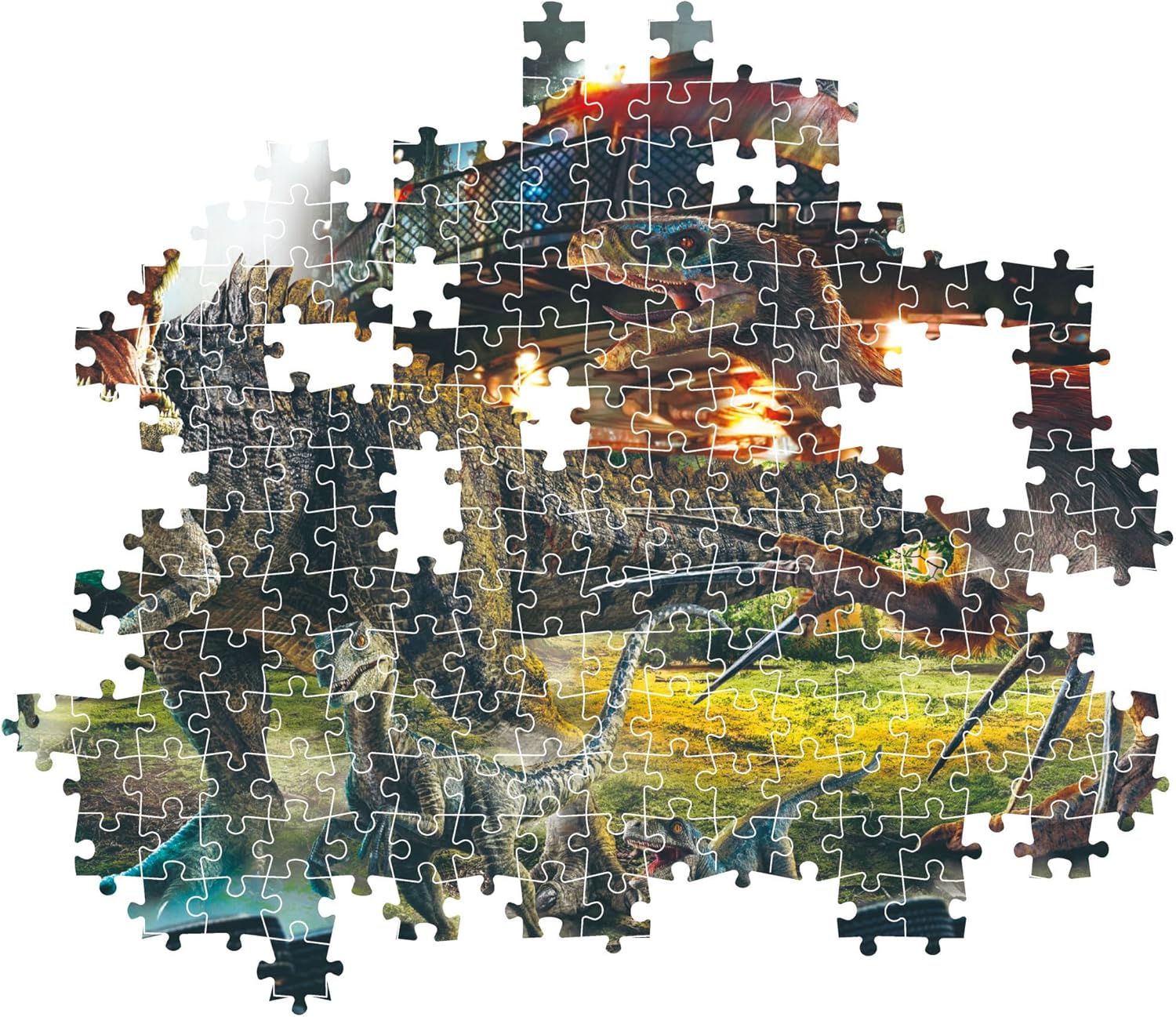 Compact 1000 pieces - Jurassic World