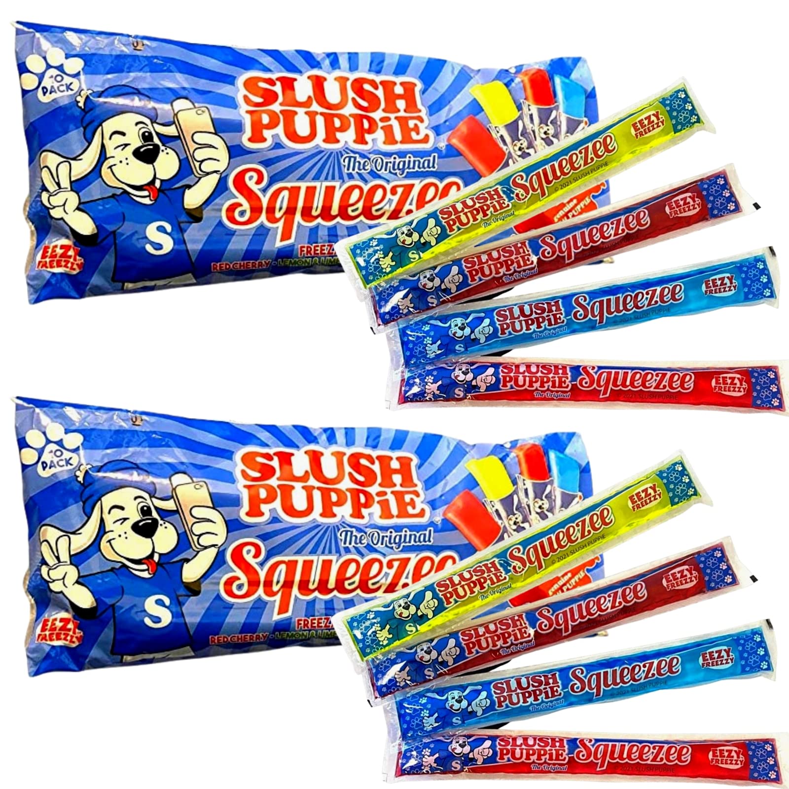 Buy Ice Lollies Bundle With 2x Slush Puppie The Original Squeezee 4