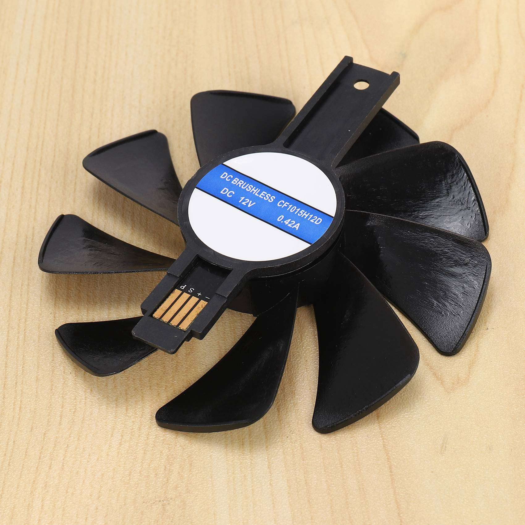 Cwmiibili 5pcs 95mm CF1015H12D DC12V Video Card Cooler Cooling Fan for Sapphire Nitro RX480 8G RX 470 4G GDDR5 RX570 4G / 8G