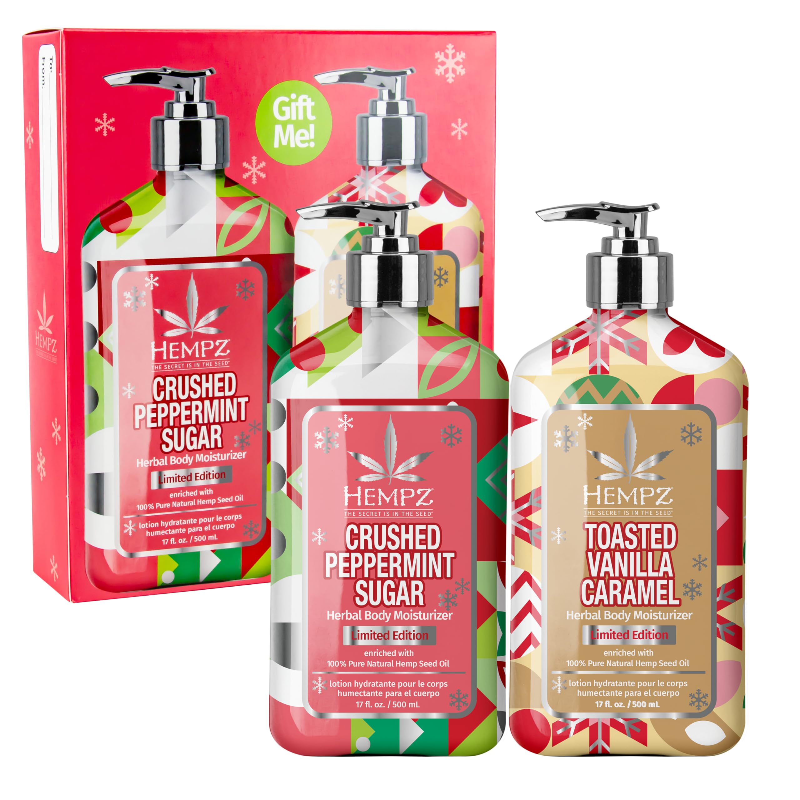 Amazon.com : Hempz Sweet Treats Lotion Duo, Full Size Lotion Gift