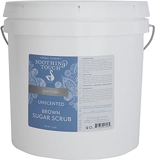 Soothing Touch Brown Sugar Scrub, Unscented, 15 Pound