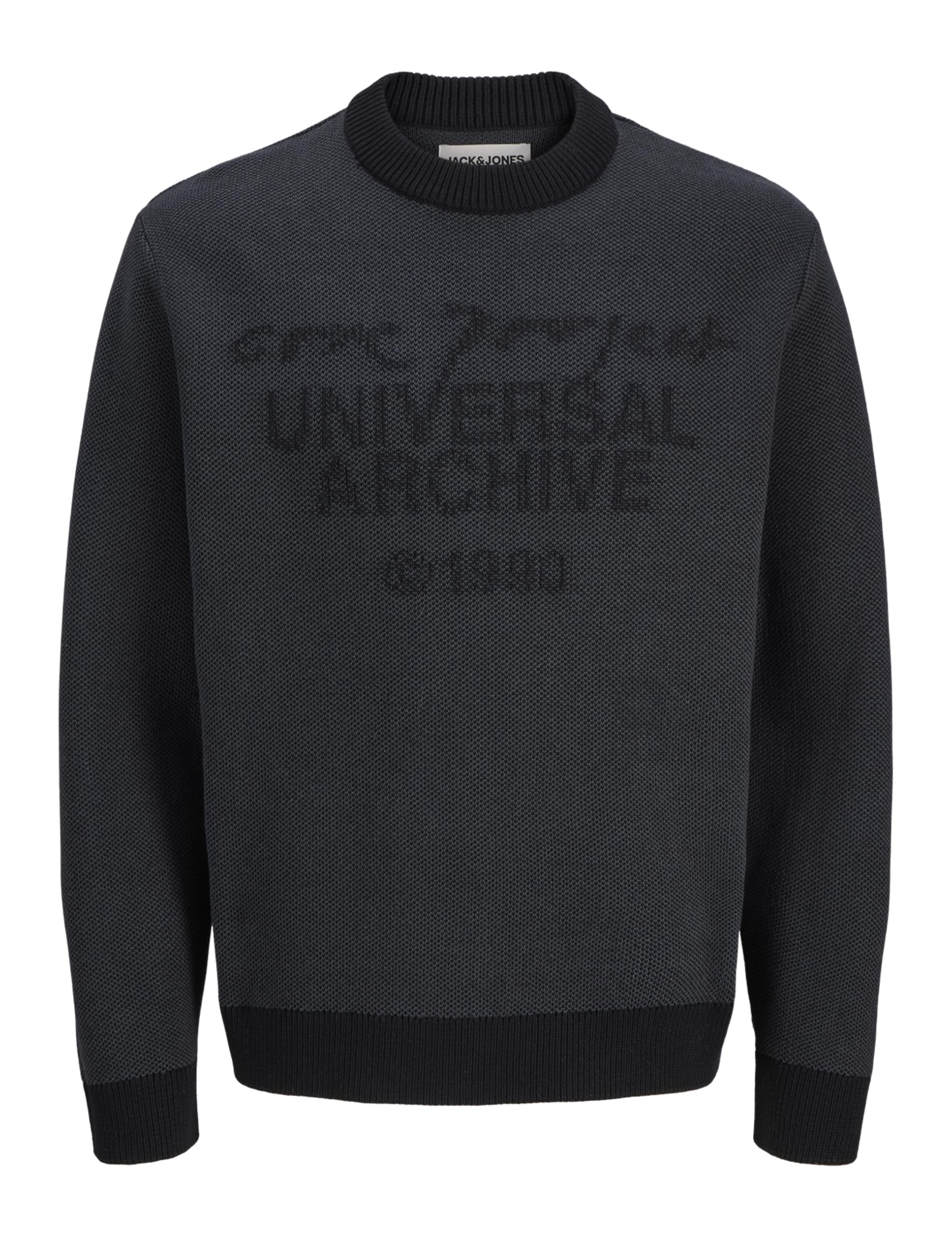 Jack & Jones Jcoscope Knit Jacquard pull homme anti-pilling et indéformable