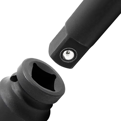 Miniatura 5 de Powerbuilt 647049 Juego de llaves de vaso de impacto profundo SAE de 6 Pt, 11 piezas, color negro