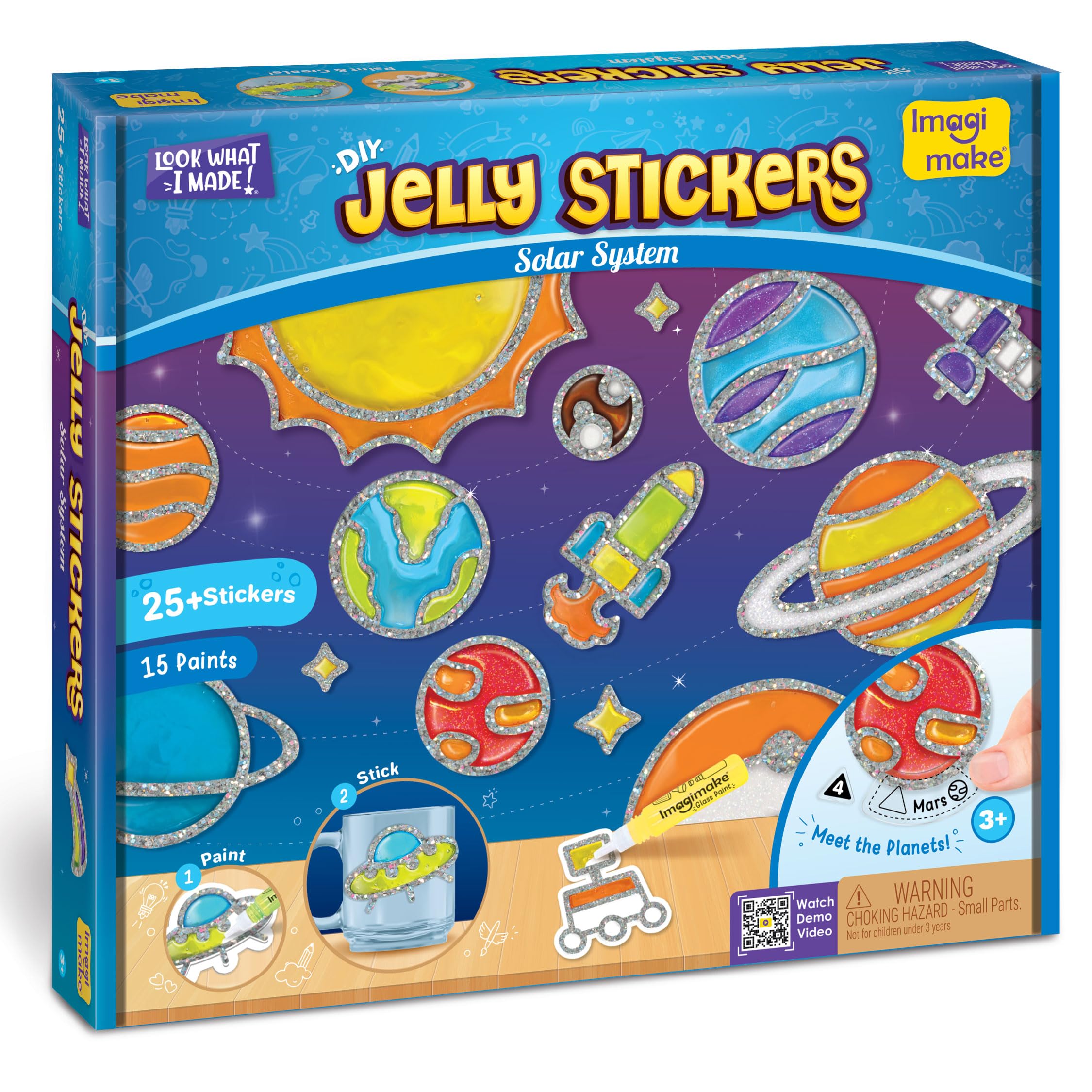 Imagimake DIY Jelly Stickers | Flowers & Butterflies | Craft Kit | Age 3+ — Amazon image 10