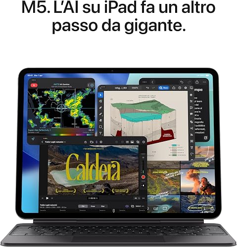 Apple 13-inch iPad Pro (M5): Ultra Retina XDR Display, 256GB, 12MP Horizontal Front Camera/12MP Rear Camera, Wi-Fi, Day Battery Life —Space Black - 3