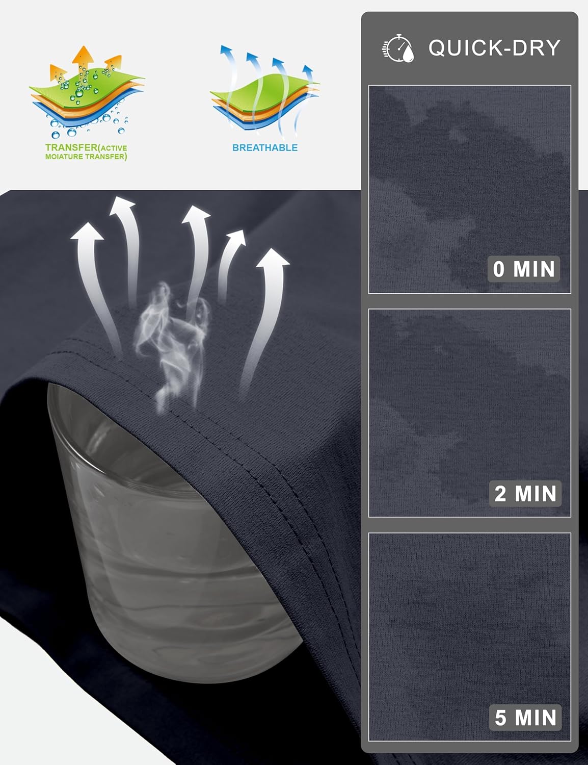 Little Donkey Andy Women's Quick Dry Sun Protection UPF Hoodie Shirt Long Sleeve Breathable for Fishing Hiking Outdoor - Image 6