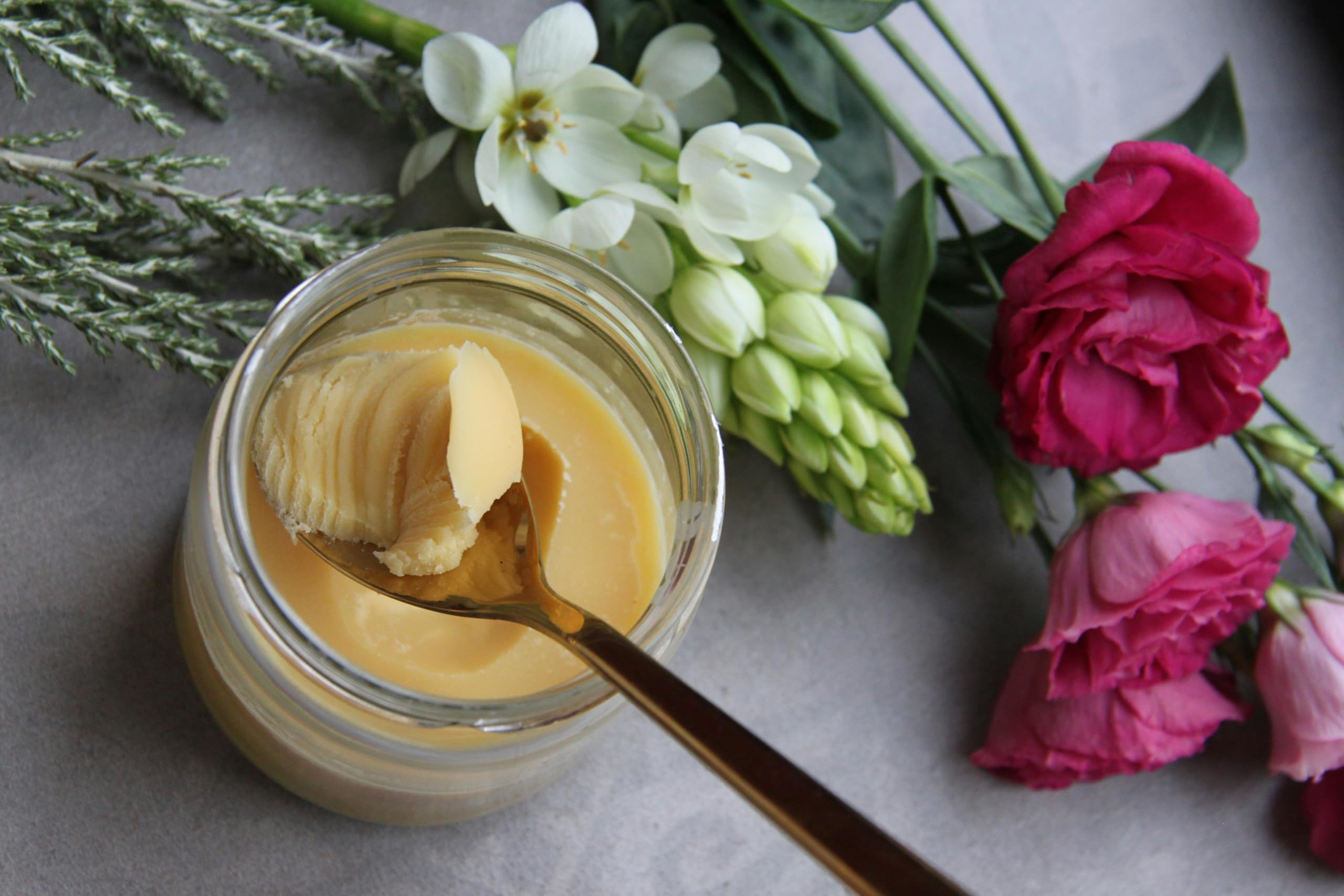 Kamelur Bio Ghee (910g) Bio Butter Ghee aus Deutscher Butter für die Ayurveda Küche