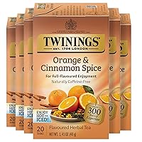 Vista 113 de Twinings Gingerbread Joy Té Negro en Bolsas Envueltas Individualmente, 20 Unidades (Paquete de 6), Jengibre y Canela, Con Cafeína, Disfrute Caliente