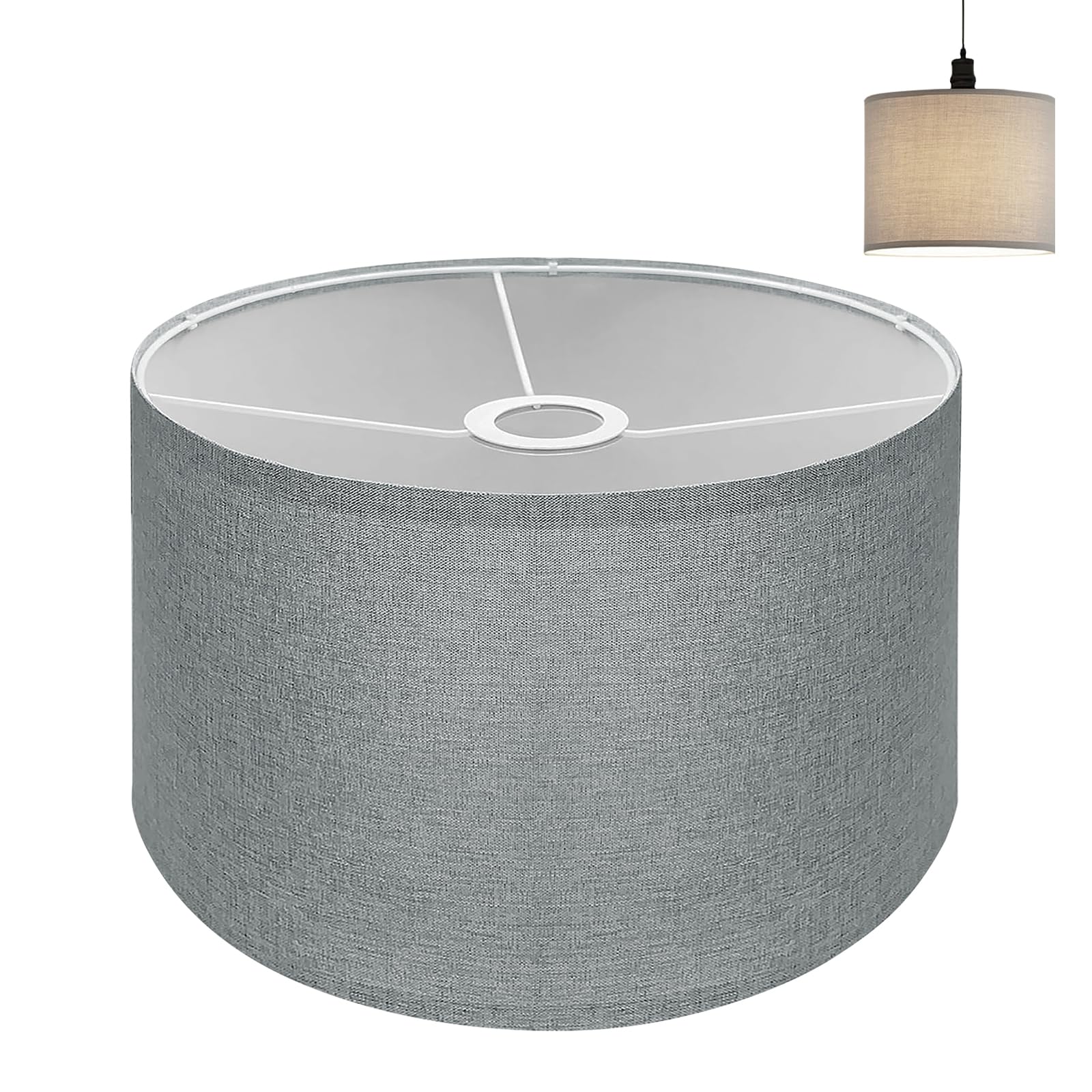 Telaio per paralume in metallo fai da te - Elegante portalampada da tavolo e lampadario compatibile con paralumi da 14-20 cm | Leroy Merlin