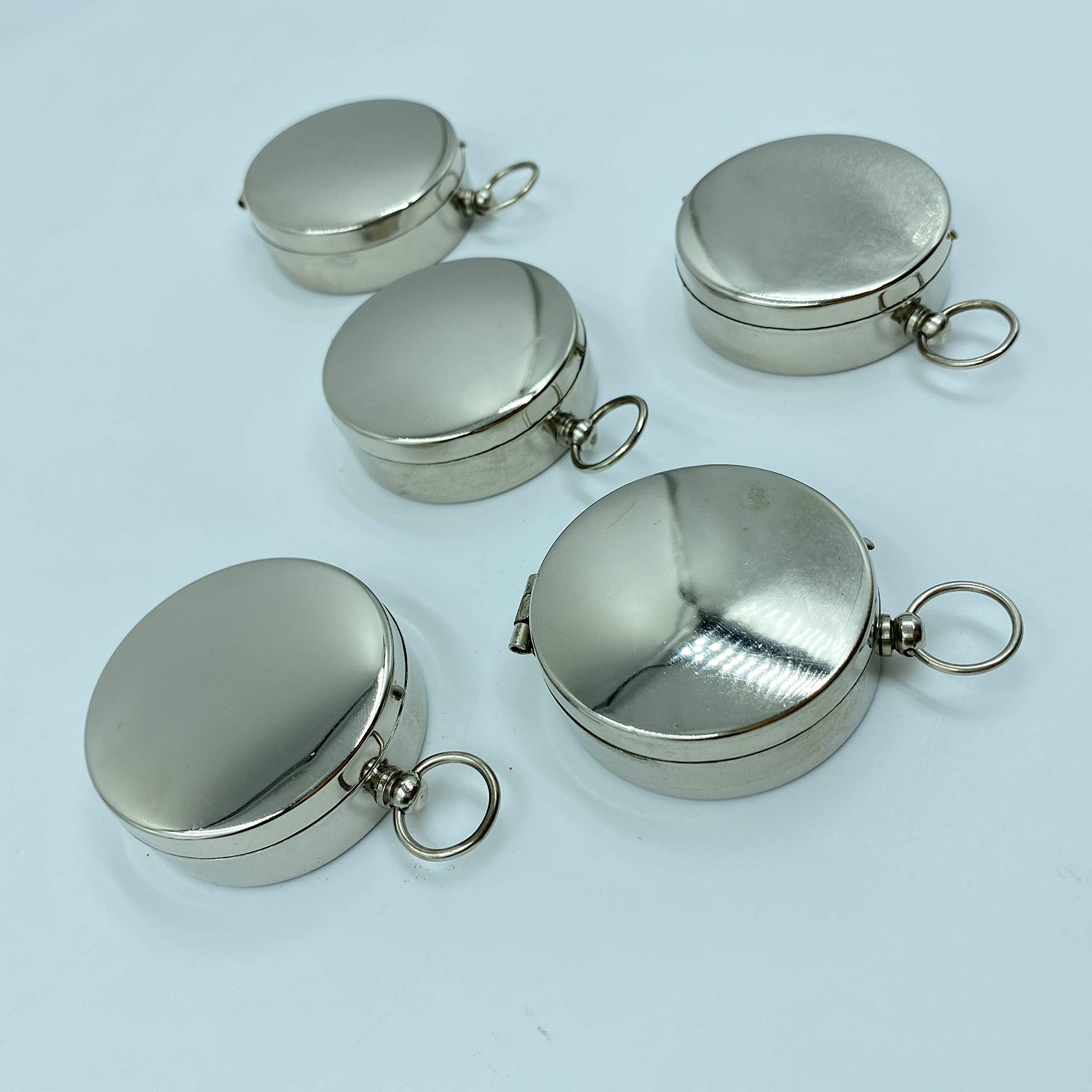 AnNafi Boussole de poche vintage pour enfants, boussole portable classique précise pour la randonnée, le camping, la moto, le bateau, la randonnée, outil de survie d'urgence
