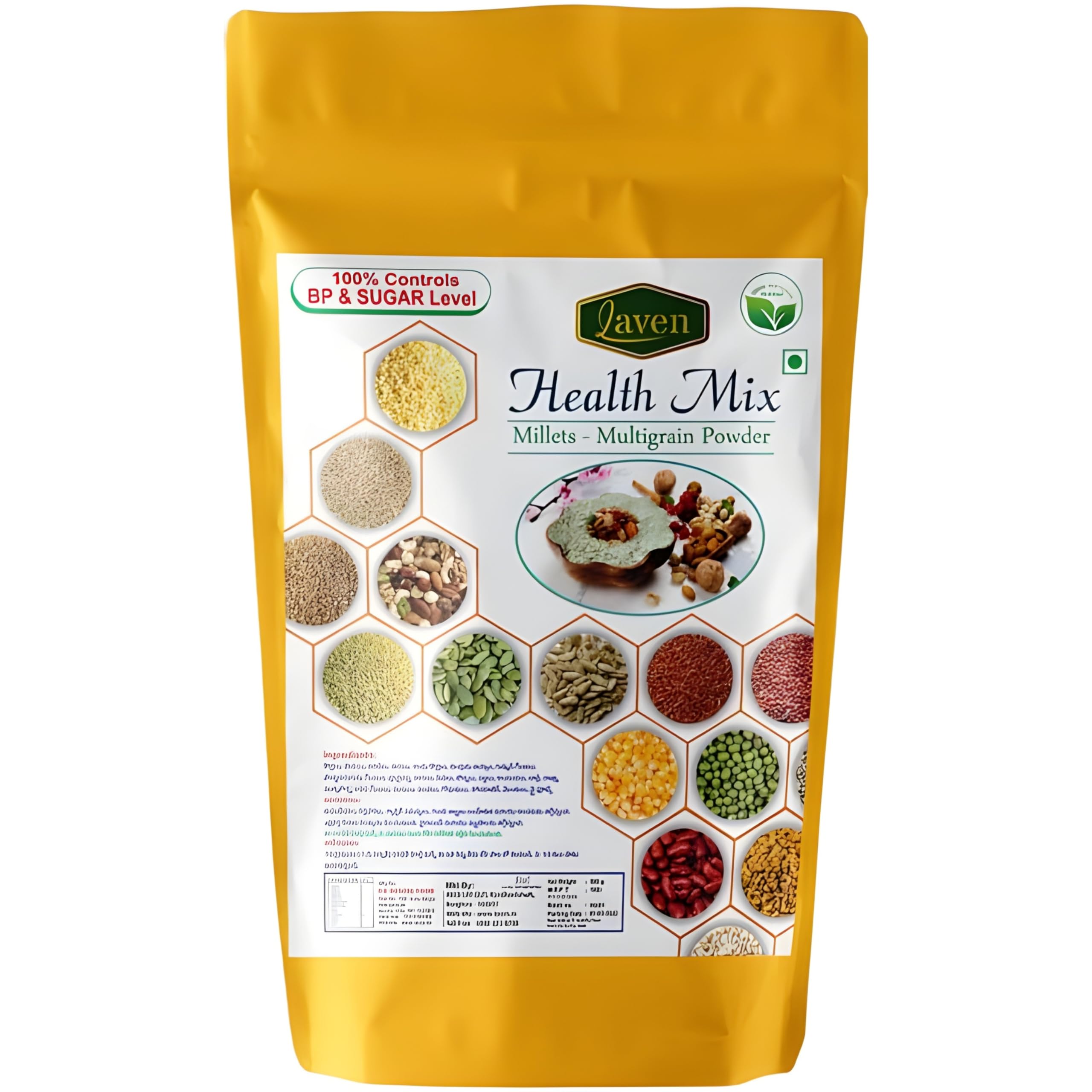 See full amazon price history chart for Laven Health Mix (500 gms), Millets - Multigrain Powder, 100% natural over 23 ingredients of multigrain porridge without preservatives, artificial colours or added sugars. Laven Health Mix (500 gms), Millets - Multigrain Powder, 100% natural over 23 ingredients of multigrain porridge without preservatives, artificial colours or added sugars. (B0BKQCW511) Amazon Price History, Amazon Price Tracker