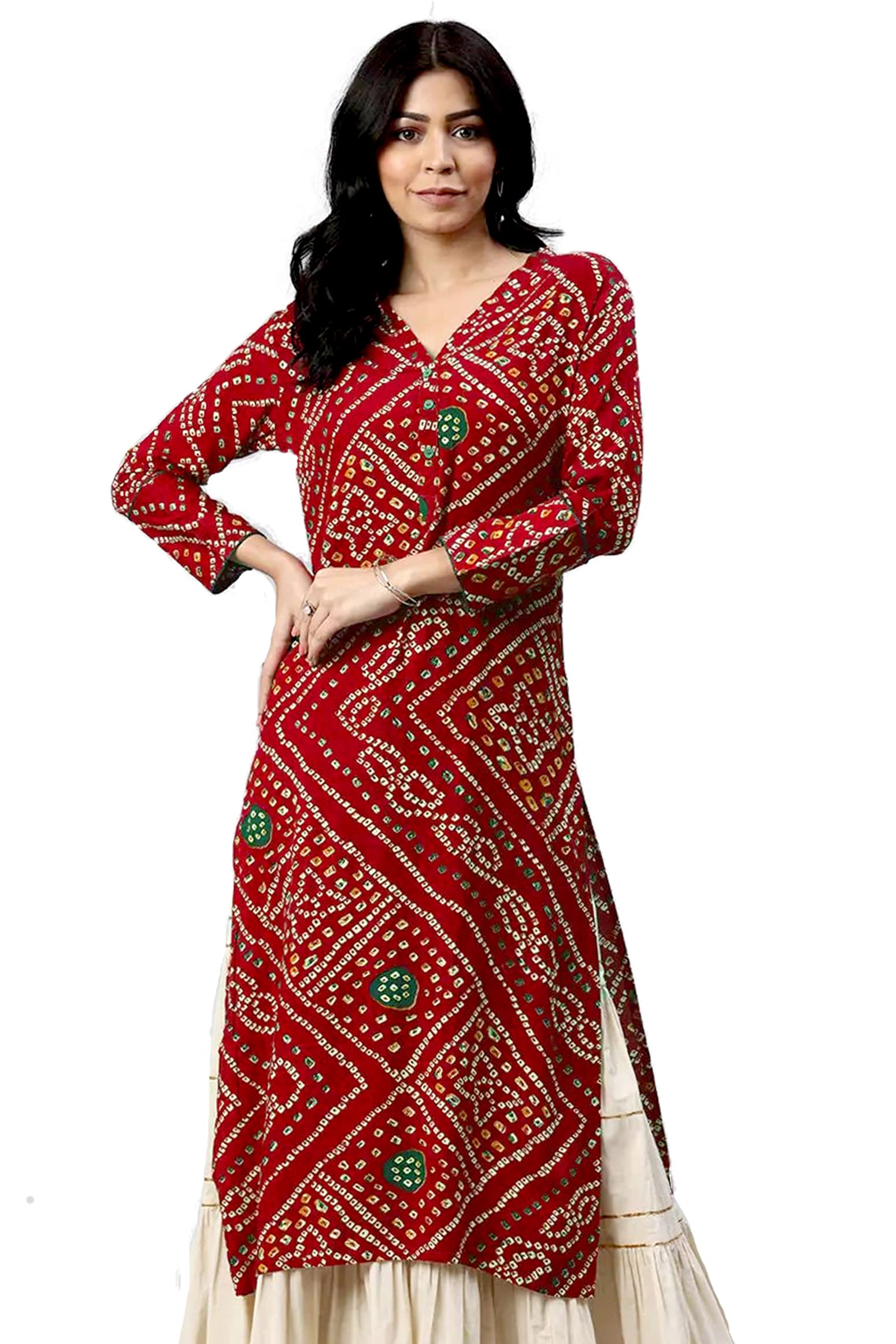 ChandrakalaPrinted Kurti for Women, (K238-P)