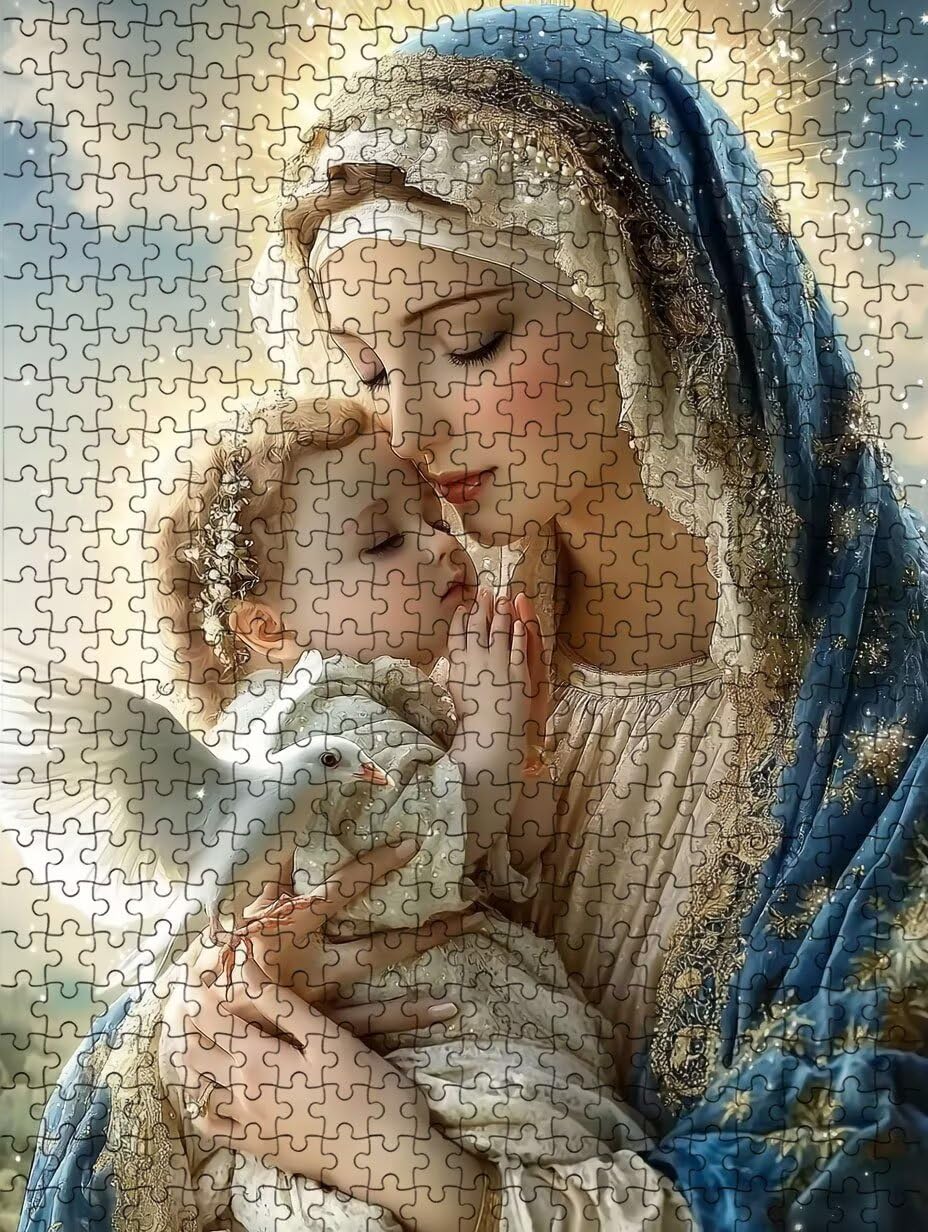 Puzzle 6000 Pezzi, Uccello Donna 3D Puzzle per Adulti Impegnativo, Educa Puzzles Artistico, Divertente E Stimolante Puzzles Decorativo per La Famiglia, Regalo e Decorazione Pareti DX0YL6-735