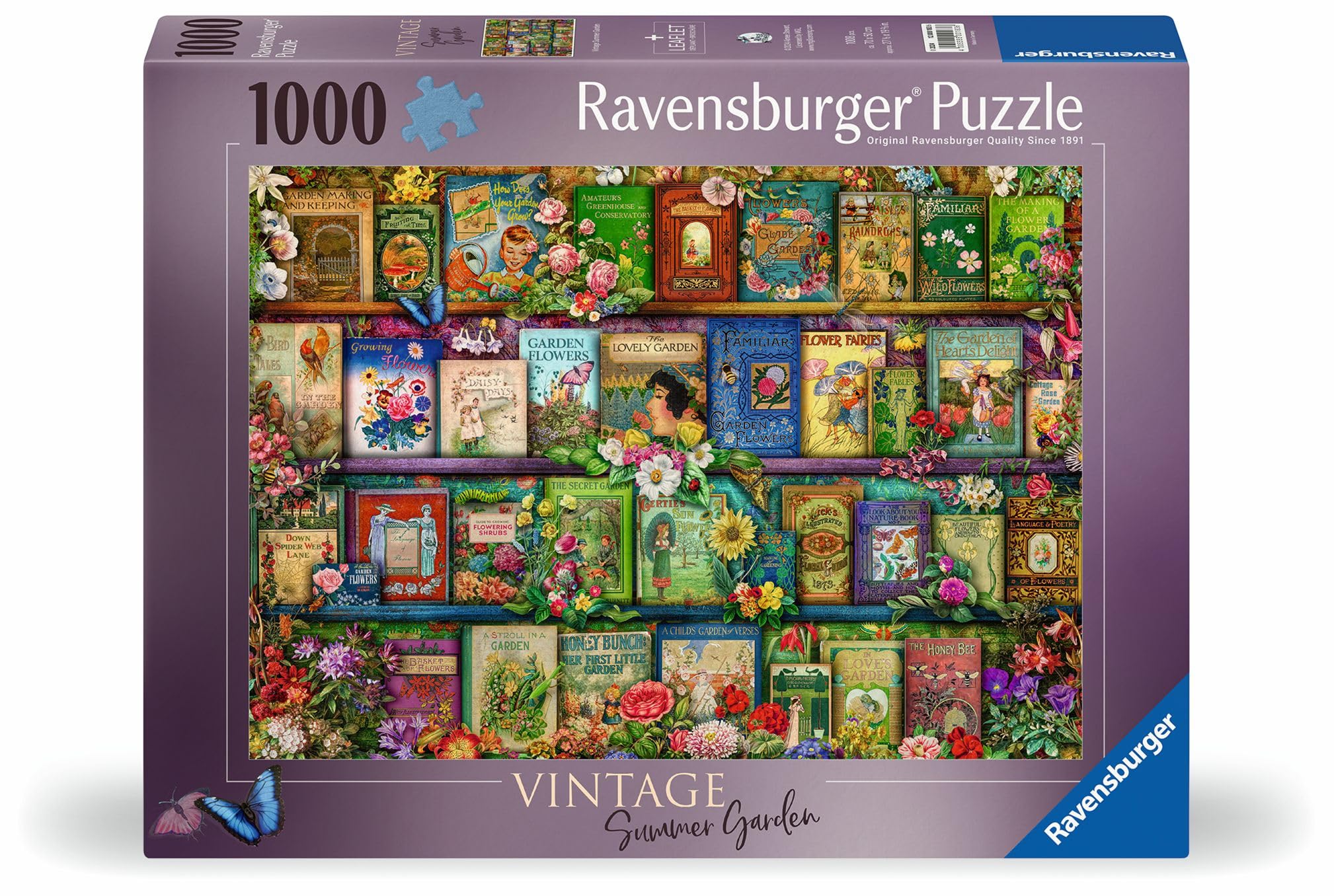 Amazon.com: Ravensburger Aimee Stewart Vintage Summer Garden 1000